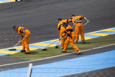 Cleaning up the circuit before the start!