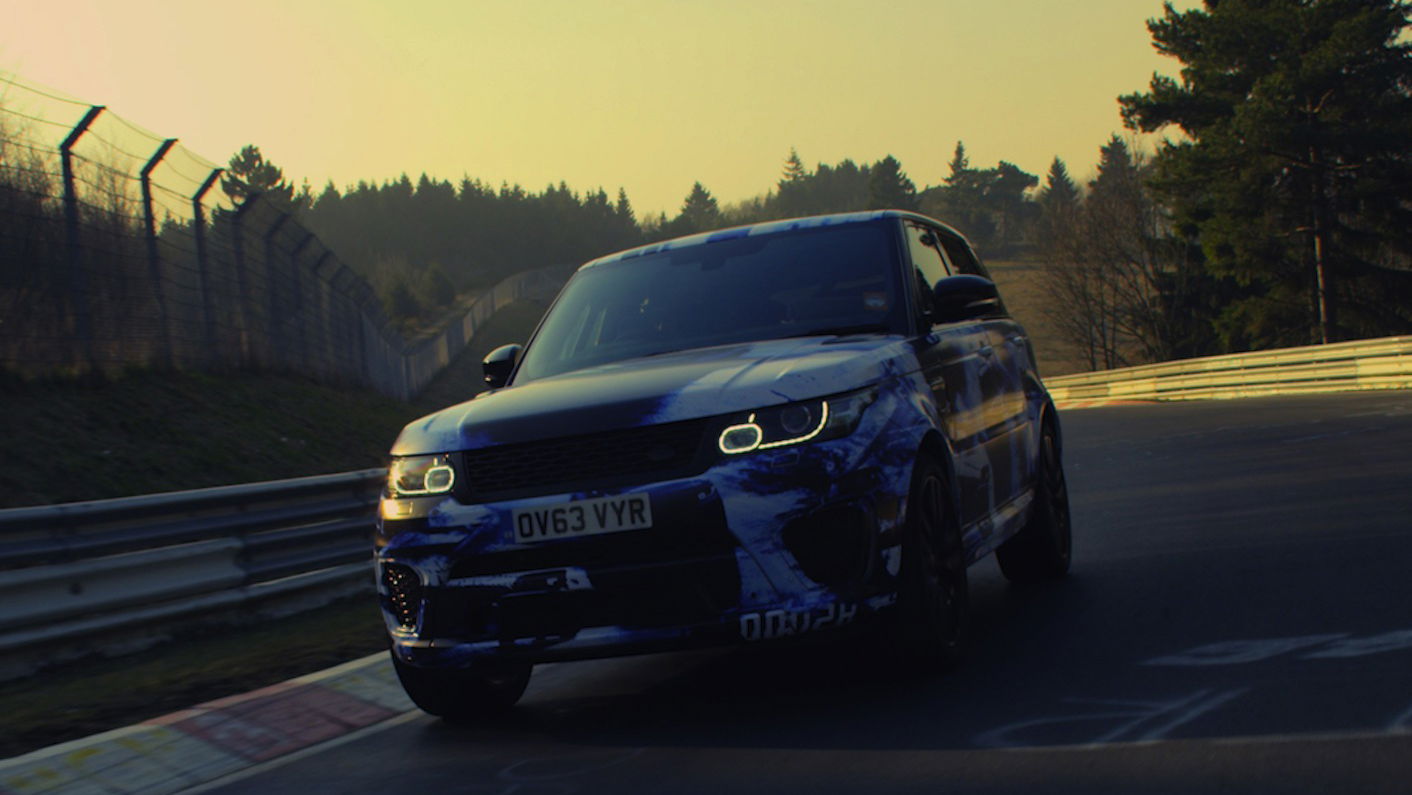 The Savage 542bhp Range Rover Sport SVR Just Clocked A Record-Breaking 8min 14sec 'Ring Time