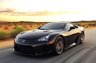 Lexus' most incredible road car to date, boasting 552bhp from its 4.8-litre V10