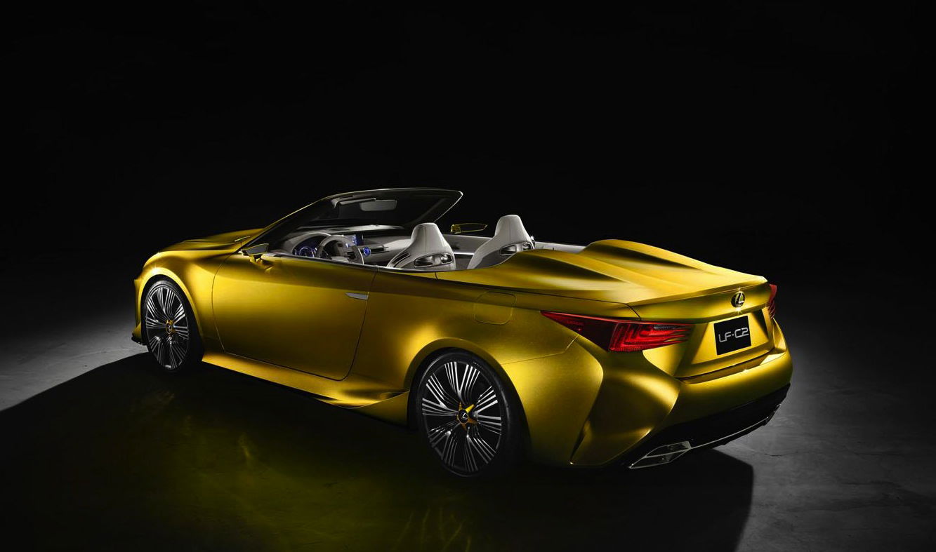 The Lexus LF-C2 Concept Is An RC Coupe With A Dramatic Haircut 