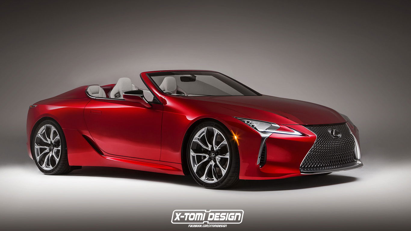 Here's How Hot A Lexus LC F Could Look