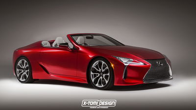 Here's How Hot A Lexus LC F Could Look