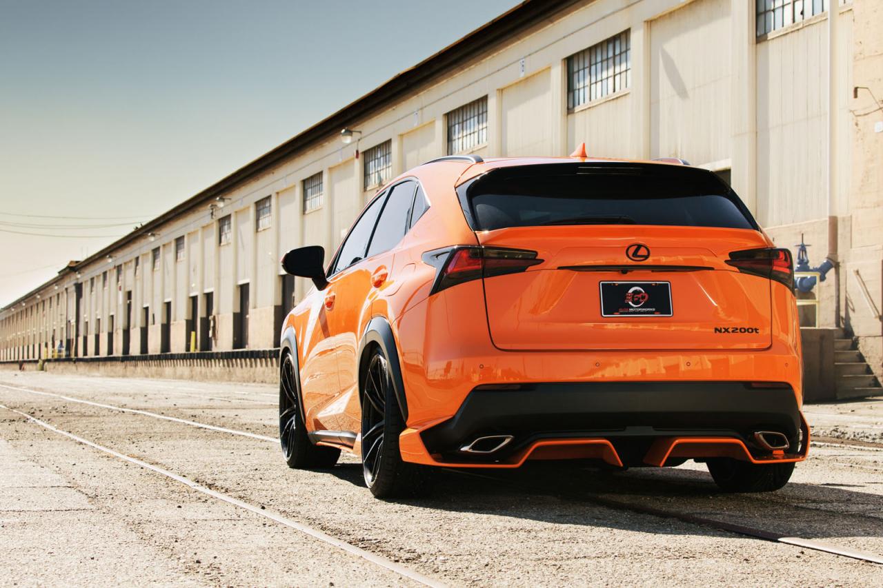Why Should We Love Mad SEMA Concepts? Because Of This Bright Orange Lexus NX, That's Why