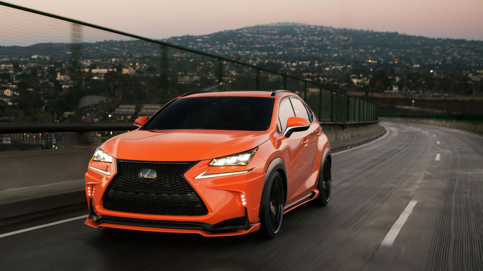 Why Should We Love Mad SEMA Concepts? Because Of This Bright Orange Lexus NX, That's Why