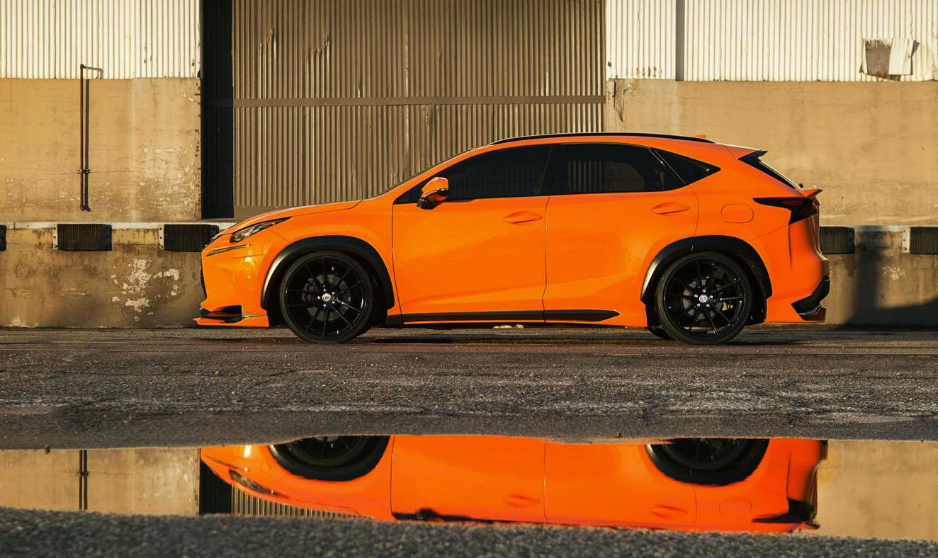 Why Should We Love Mad SEMA Concepts? Because Of This Bright Orange Lexus NX, That's Why