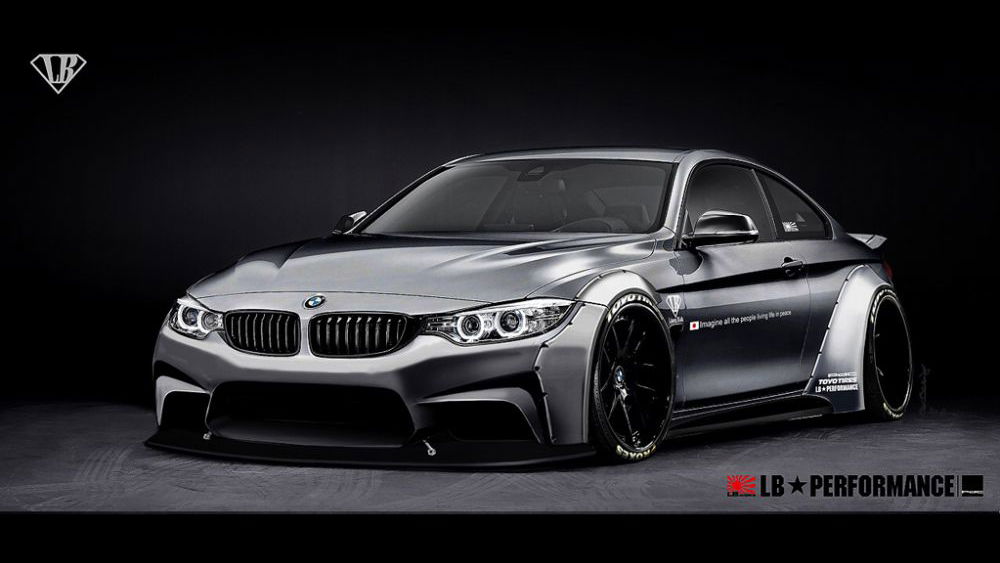 Would You Drive The Hell Out Of A Liberty Walk BMW 4-Series? 