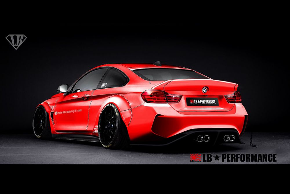 Would You Drive The Hell Out Of A Liberty Walk BMW 4-Series? 