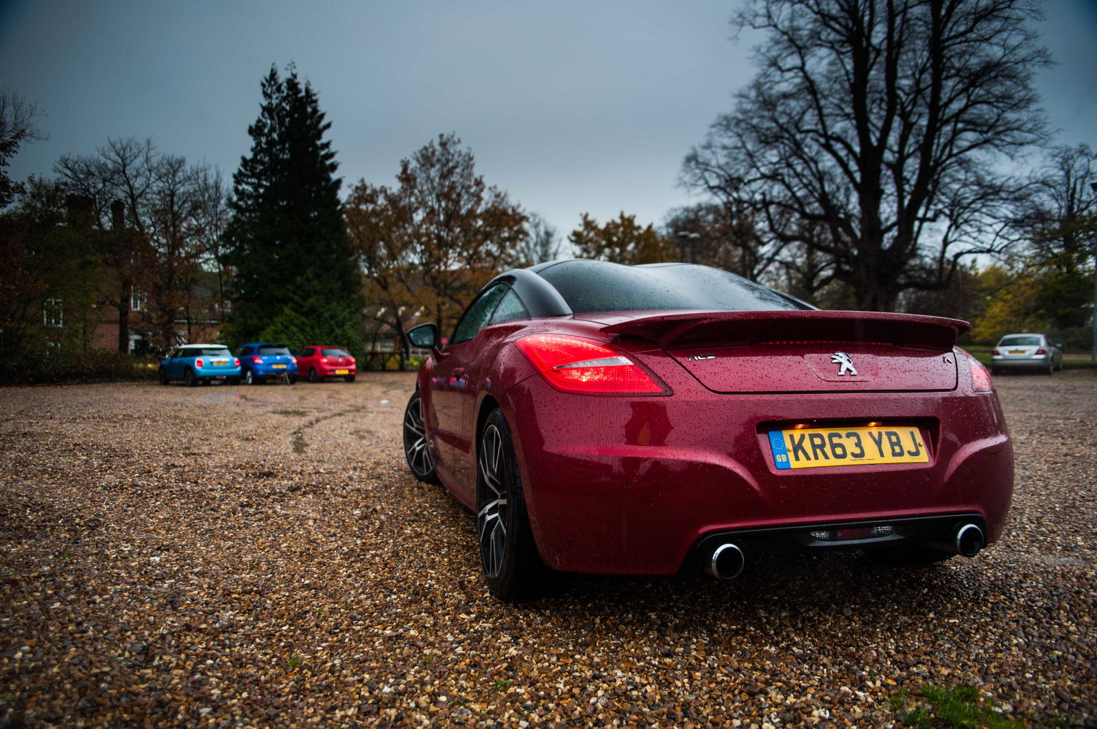 The RCZ R looks on as the Ibiza hangs out with its supermini pals