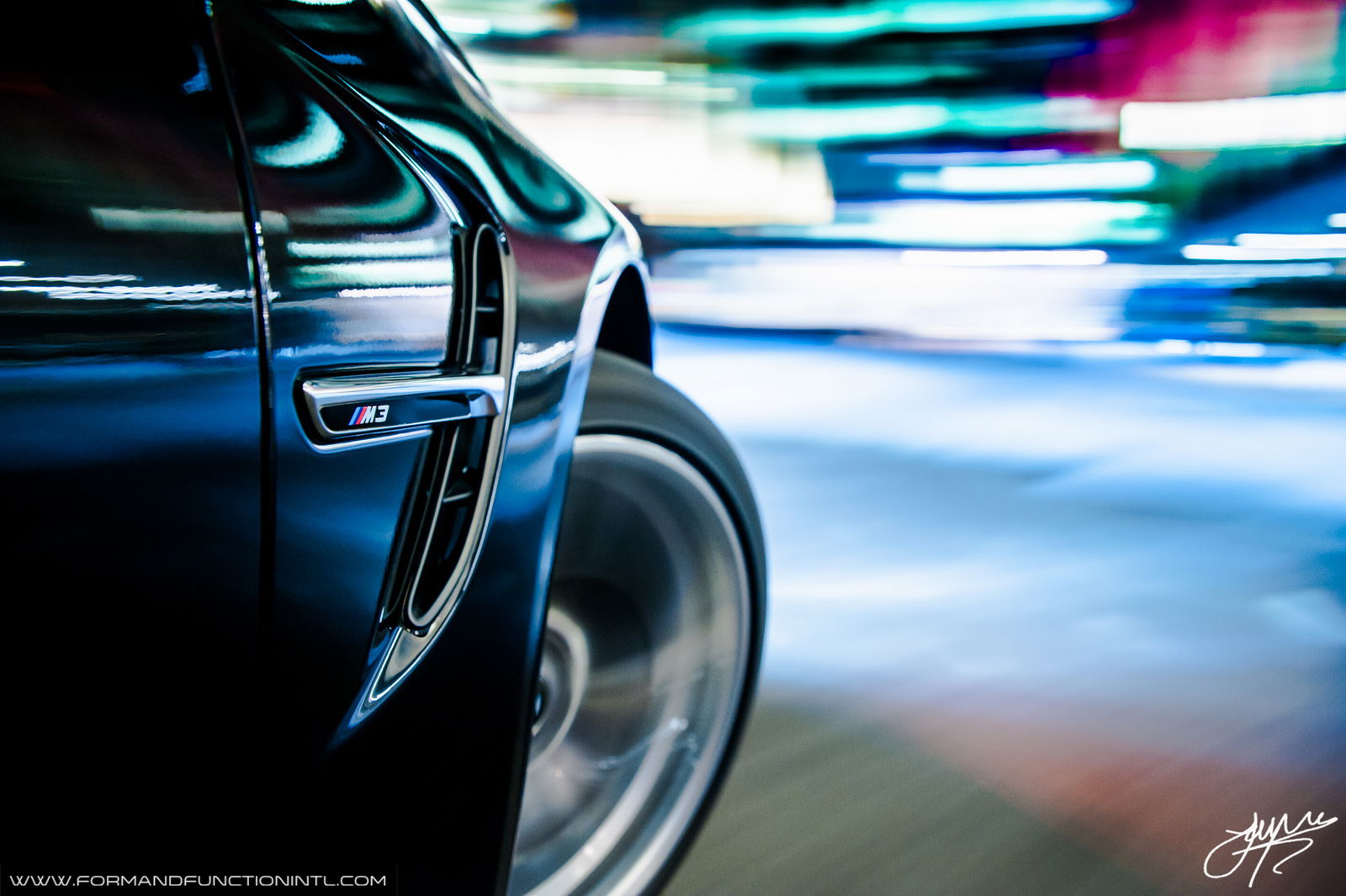 I Took A Photographer With Me For A Night-Time BMW M3 London Drive: These Are The Stunning Results 