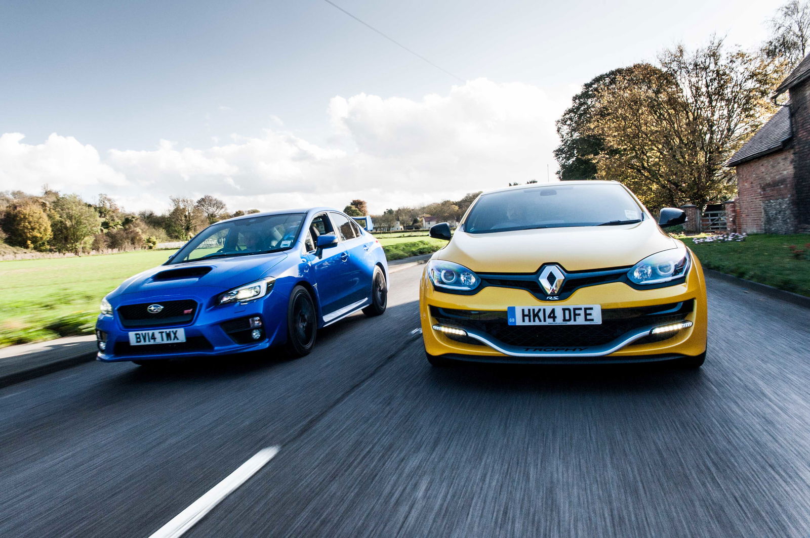 Can A FWD Renault Megane 275 Trophy Really Take On The AWD Subaru WRX STI?