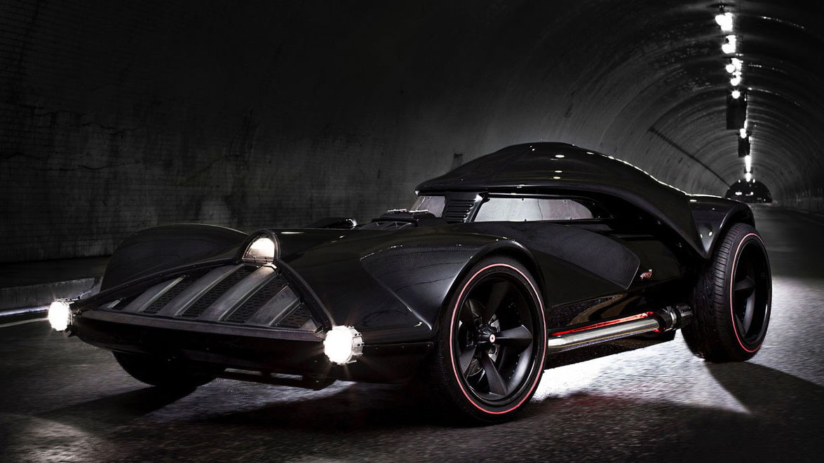 Hot Wheels Has Turned Darth Vader's Head Into An Awesome Life-Sized V8 Hot Rod
