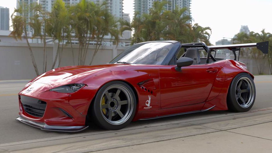 This TRA Kyoto Widebody Kit Gives The ND Mazda MX-5 A Welcome Dose Of Aggression