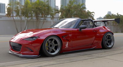 This TRA Kyoto Widebody Kit Gives The ND Mazda MX-5 A Welcome Dose Of Aggression