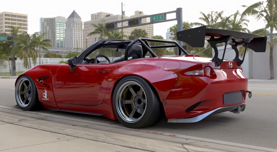 This TRA Kyoto Widebody Kit Gives The ND Mazda MX-5 A Welcome Dose Of Aggression