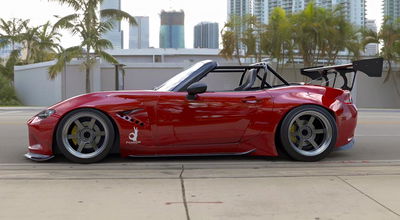 This TRA Kyoto Widebody Kit Gives The ND Mazda MX-5 A Welcome Dose Of Aggression