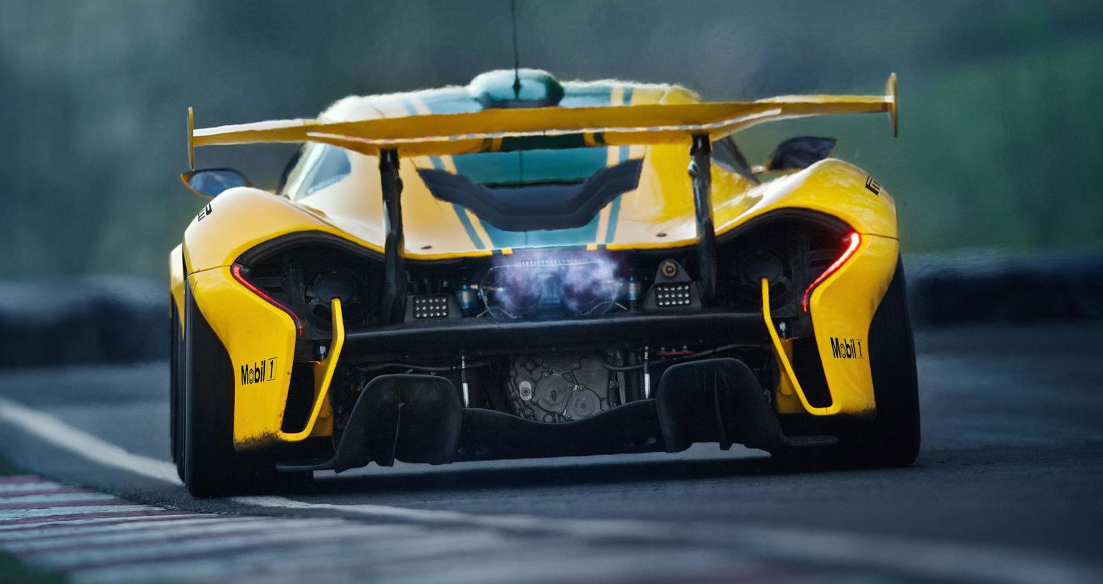 This Yellow 986bhp Monster Is The Production McLaren P1 GTR