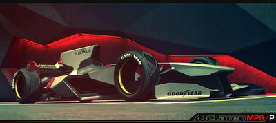 We Wish All F1 Cars Looked Like This Futuristic McLaren Concept