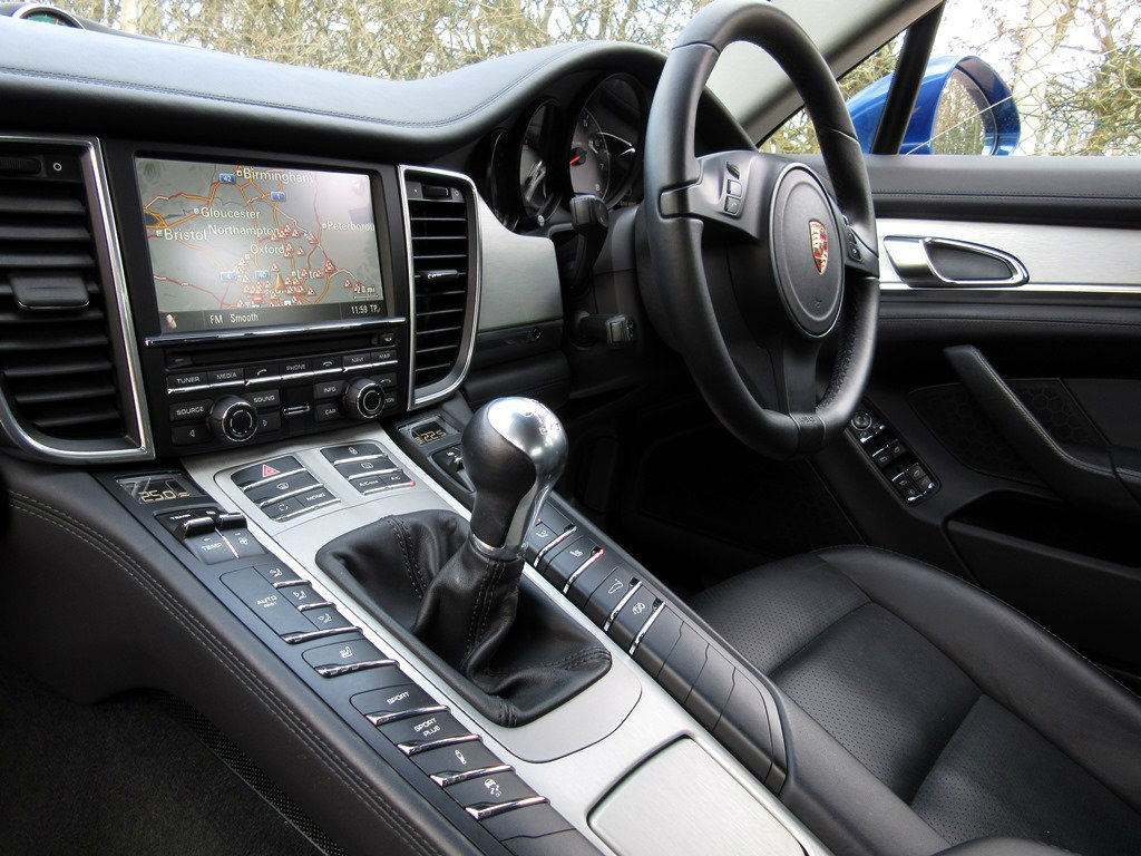 This Rare Manual V8 Porsche Panamera Is Oddly Tempting