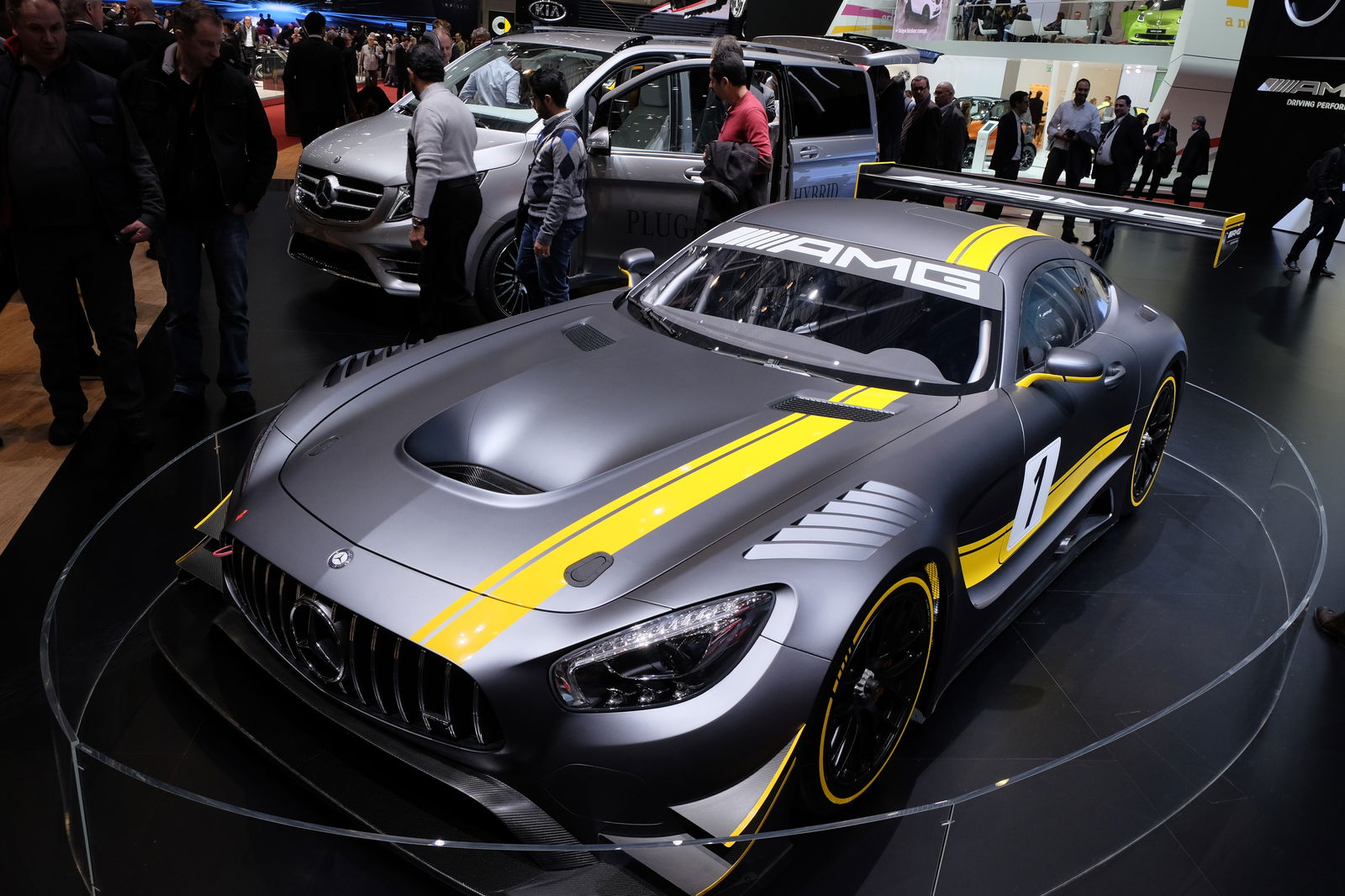 The 6.3-litre V8 produces 600bhp