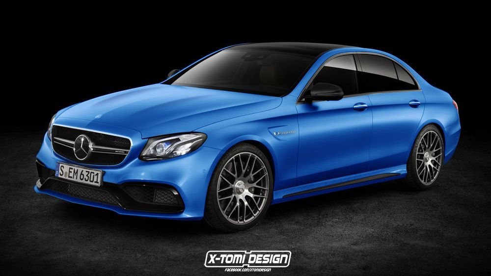 Expect the next E63 to look something like this rendering by X-Tomi Design