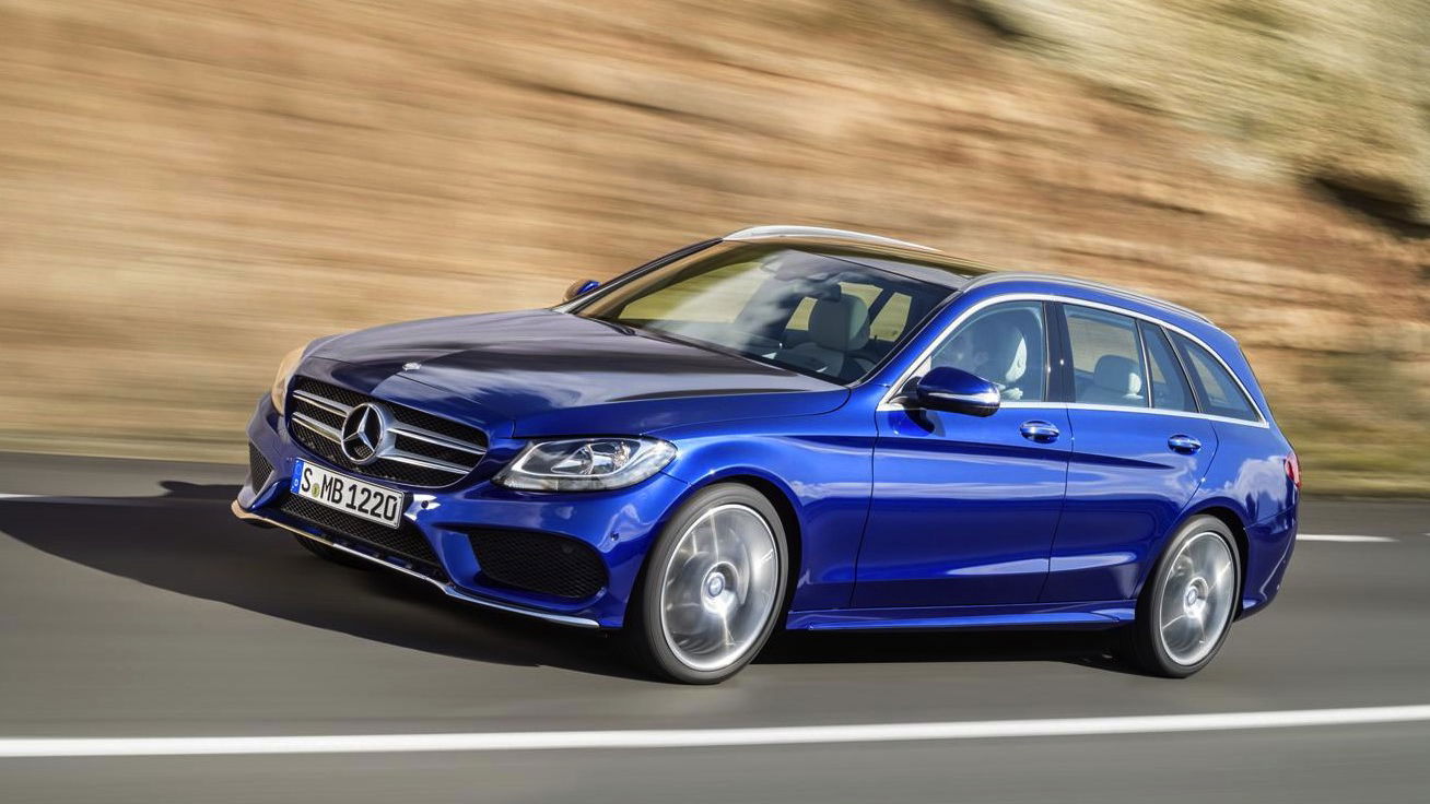 The New Mercedes C-Class Estate Is The S-Class' Swanky Wagon Offspring 