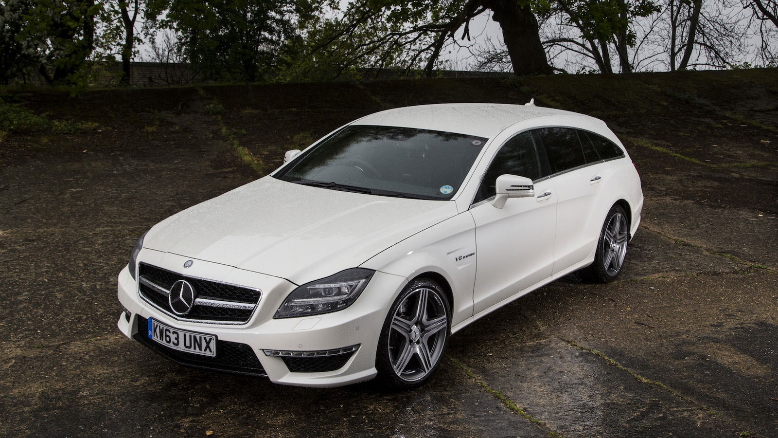 Hooning A Mercedes CLS 63 AMG In The Wet Is Like Kicking A Bear In The Groin