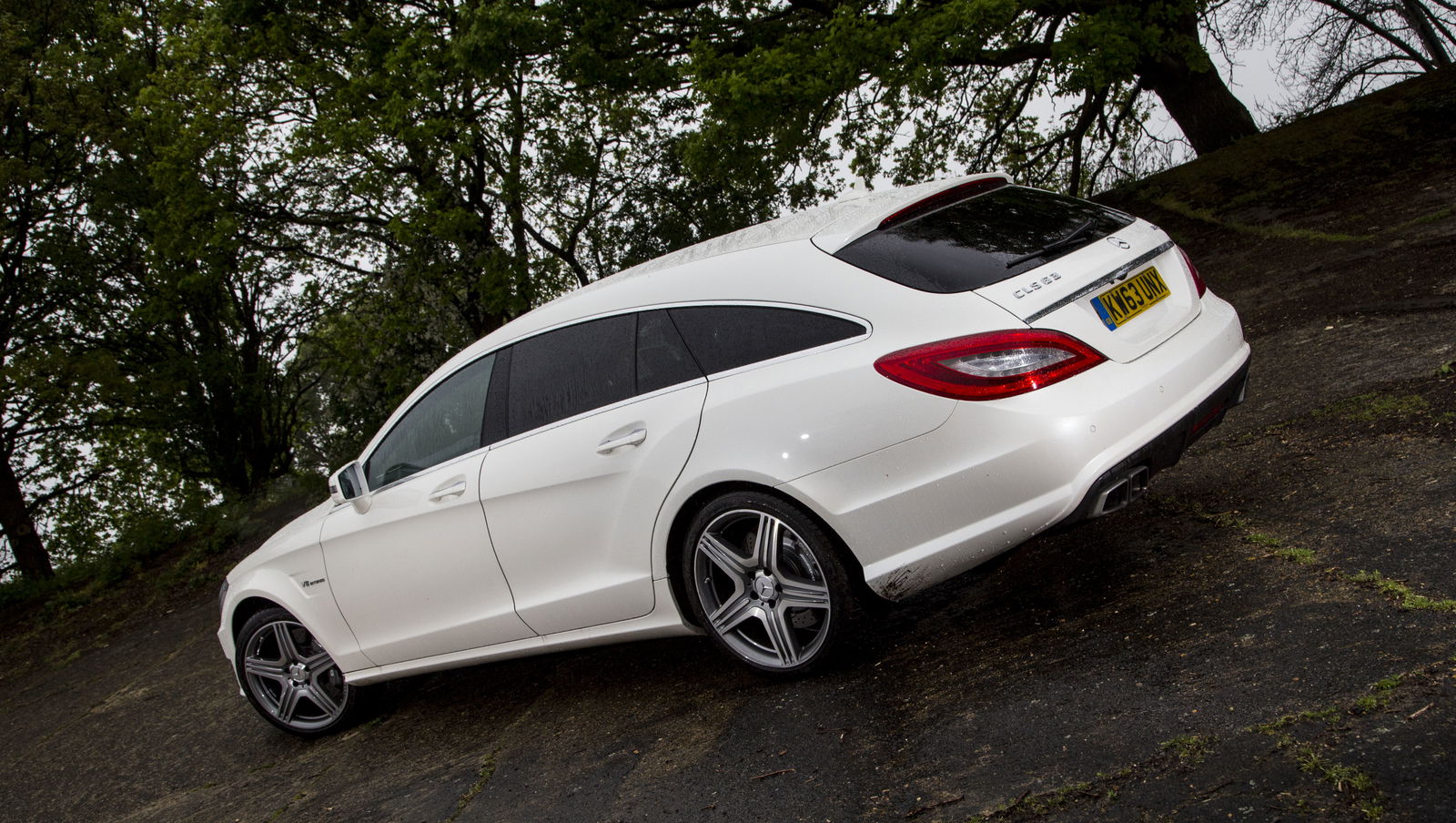 Hooning A Mercedes CLS 63 AMG In The Wet Is Like Kicking A Bear In The Groin