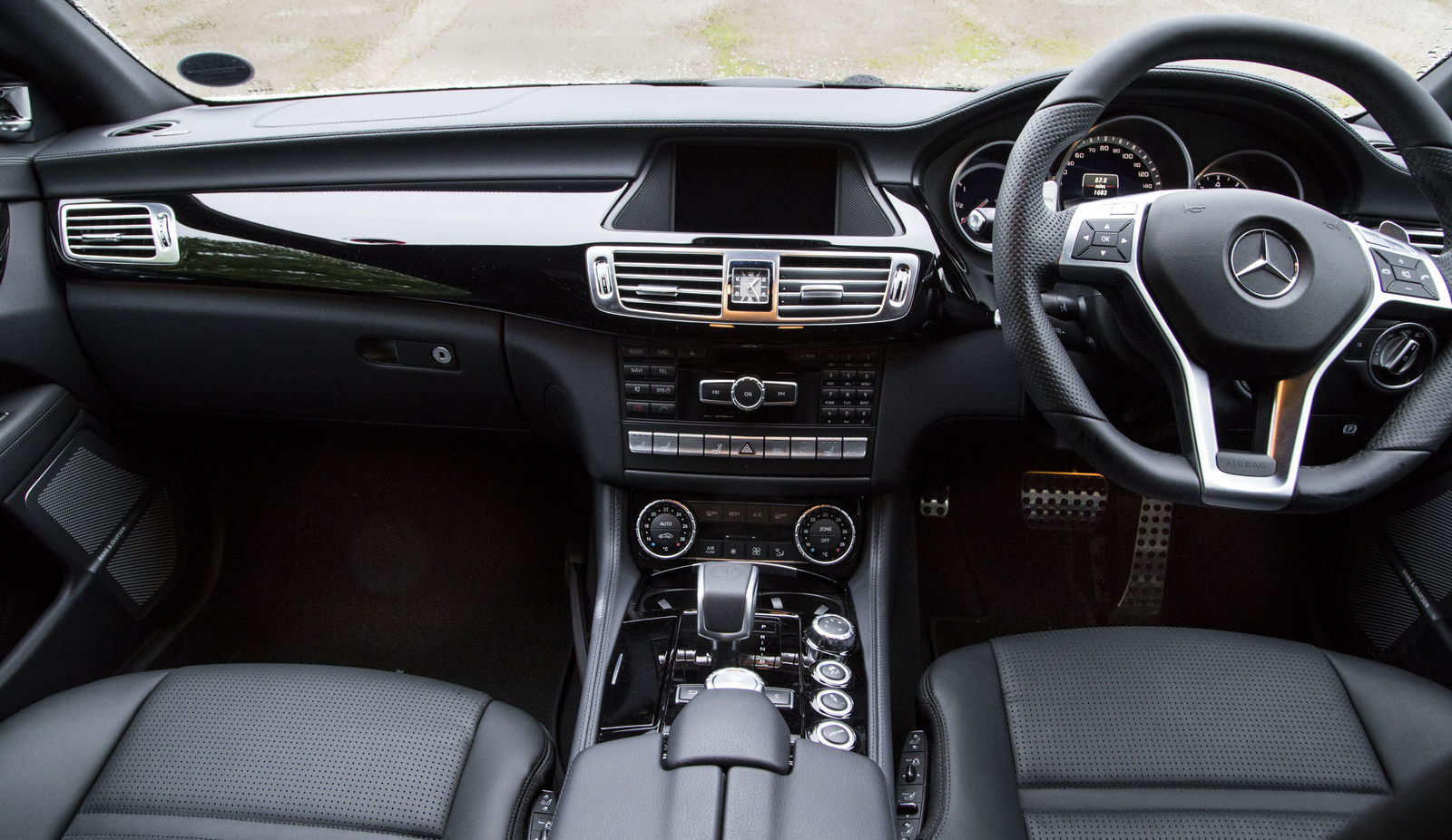 Hooning A Mercedes CLS 63 AMG In The Wet Is Like Kicking A Bear In The Groin