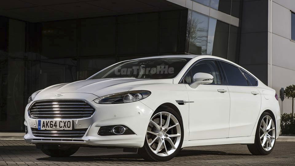 These Aston Martin/Ford Mash Ups Will Mess With Your Head