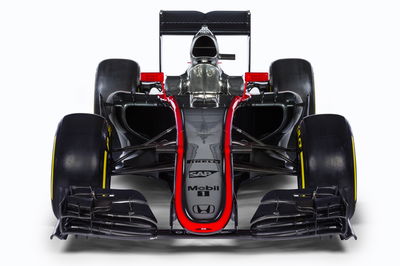 Here Are The First Pics Of McLaren's Stunning New 2015 F1 Car