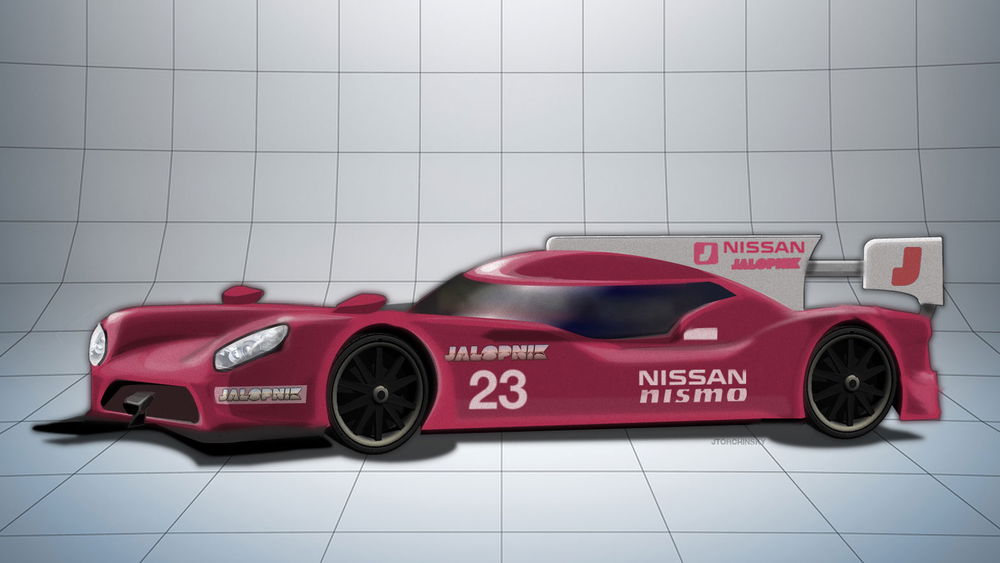 Get A Load Of Nissan's Front-Engined GT-R LM Nismo Race Car