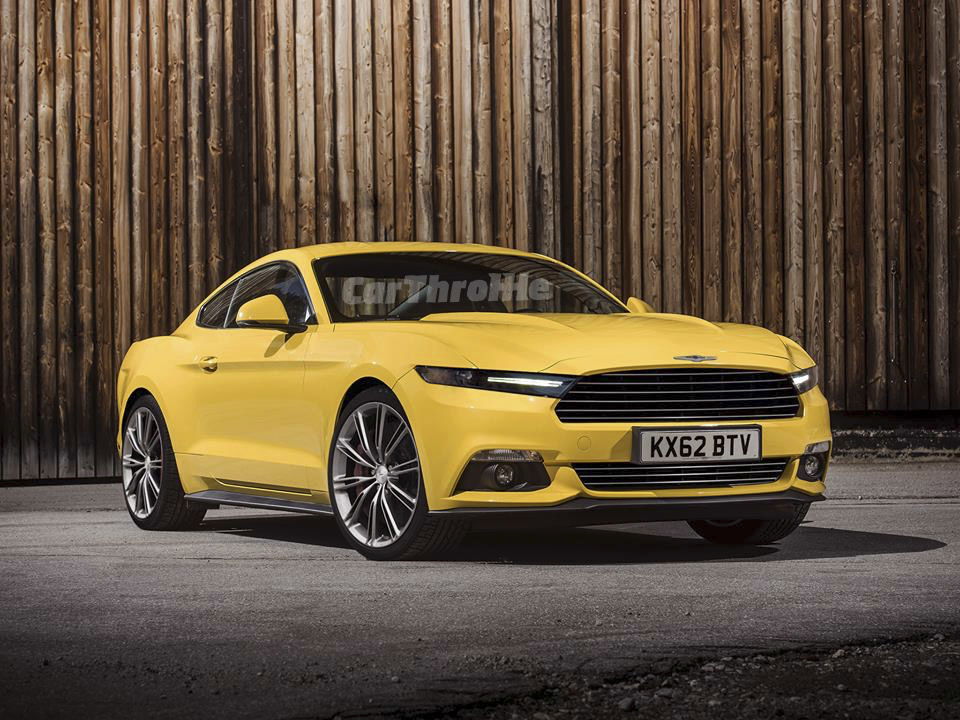 These Aston Martin/Ford Mash Ups Will Mess With Your Head