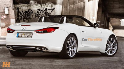 The Hotly-Anticipated 2015 Mazda MX-5 Is Underneath This Thin Sheet 