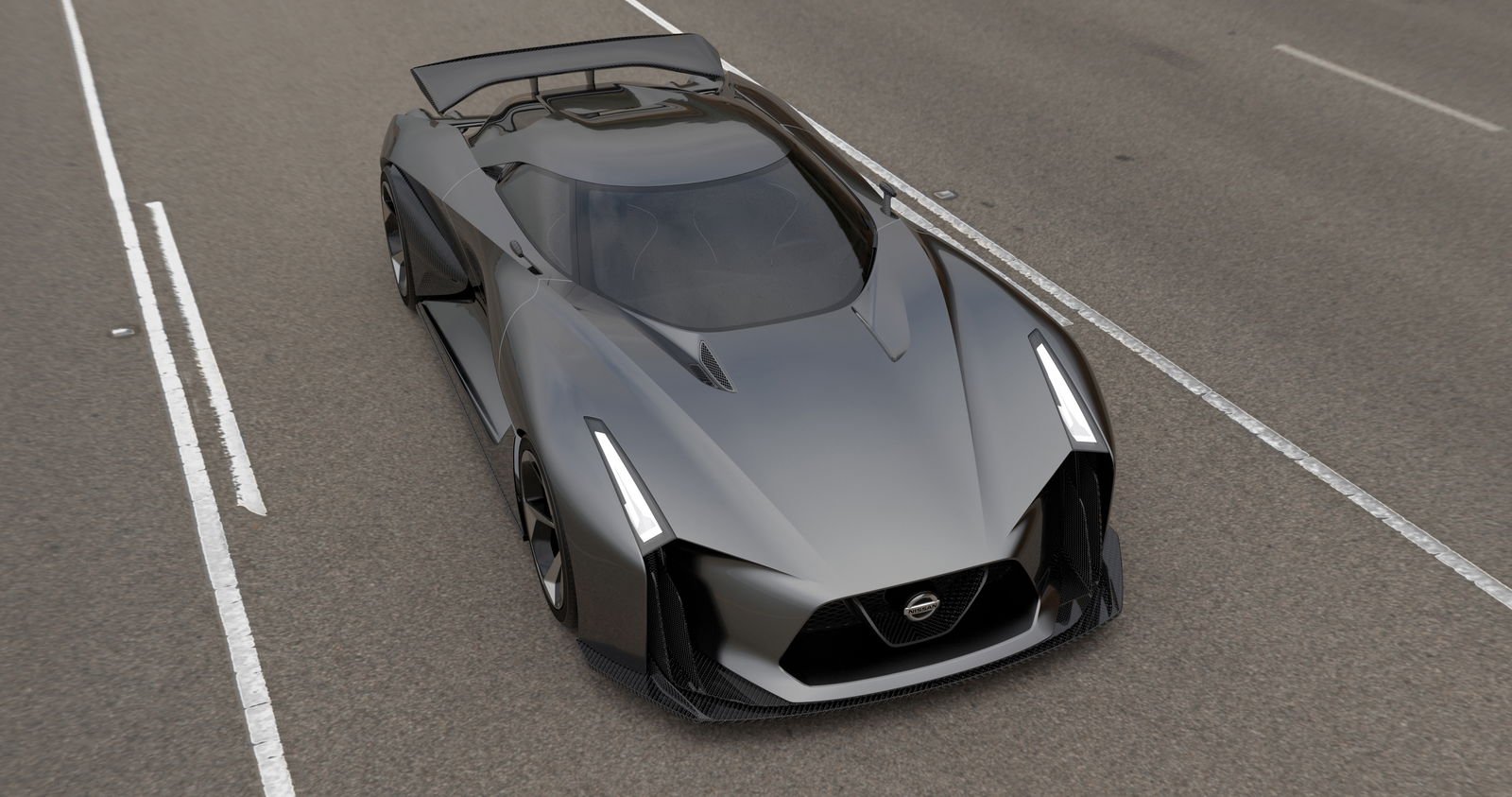 Nissan's Vision Gran Turismo concept is thought to preview elements of the R36's styling