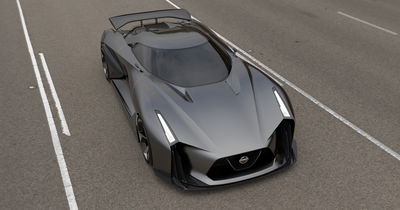 Nissan's Vision Gran Turismo concept is thought to preview elements of the R36's styling