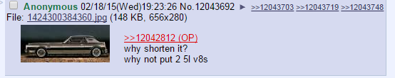 4chan Has Redesigned The Lincoln Continental MkVI And The Results Are Brilliant
