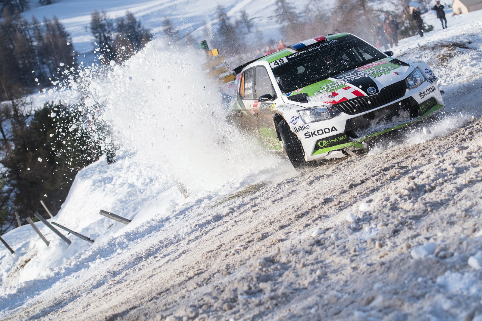 Matthieu Margaillan, Skoda Fabia R5, image: Jaanus Ree/Red Bull Content Pool