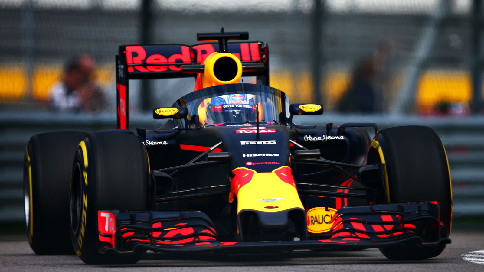 Watch A Wheel Get Fired Into Red Bull’s F1 Canopy At 140mph