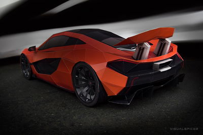 This Guy's Paper Model McLaren P1 Is A Master Class In DIY Greatness 