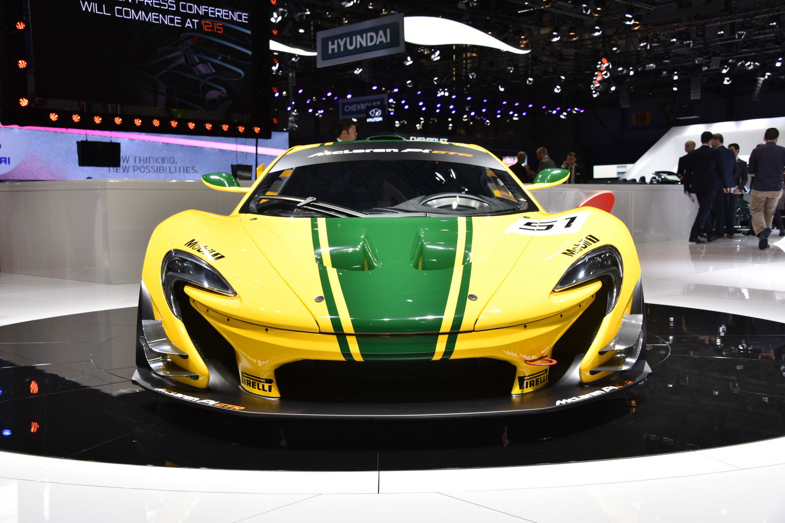 It produces 987bhp and is 50kg lighter than the P1 road car