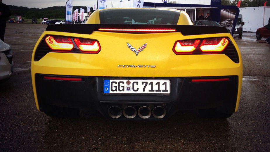 Today I Hooned A Corvette Stingray In The Wet And Did Not Die 