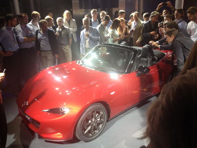 UPDATE #4: Behind The Scenes At The Mazda MX-5 World Launch And The Reveal