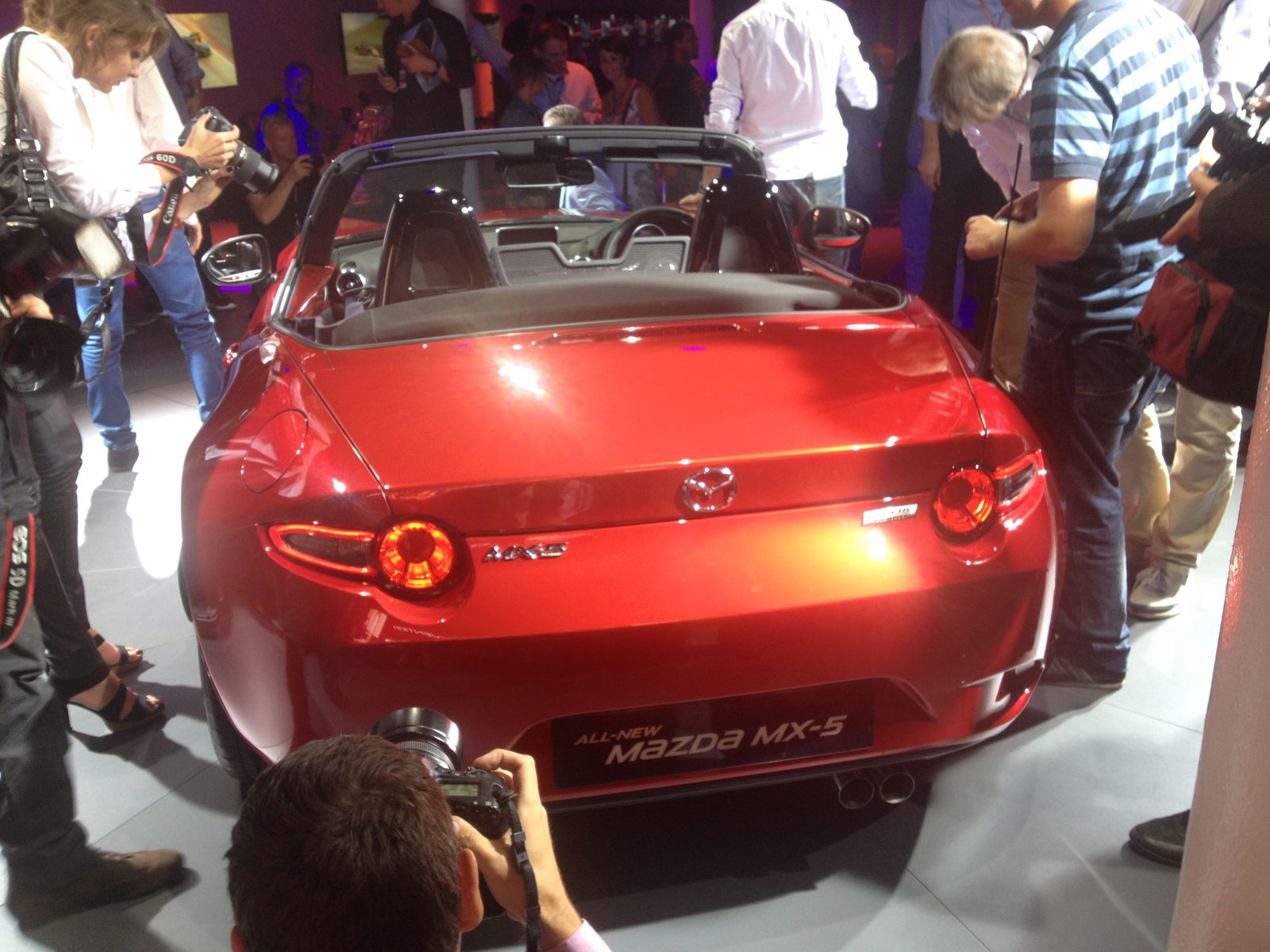 UPDATE #4: Behind The Scenes At The Mazda MX-5 World Launch And The Reveal