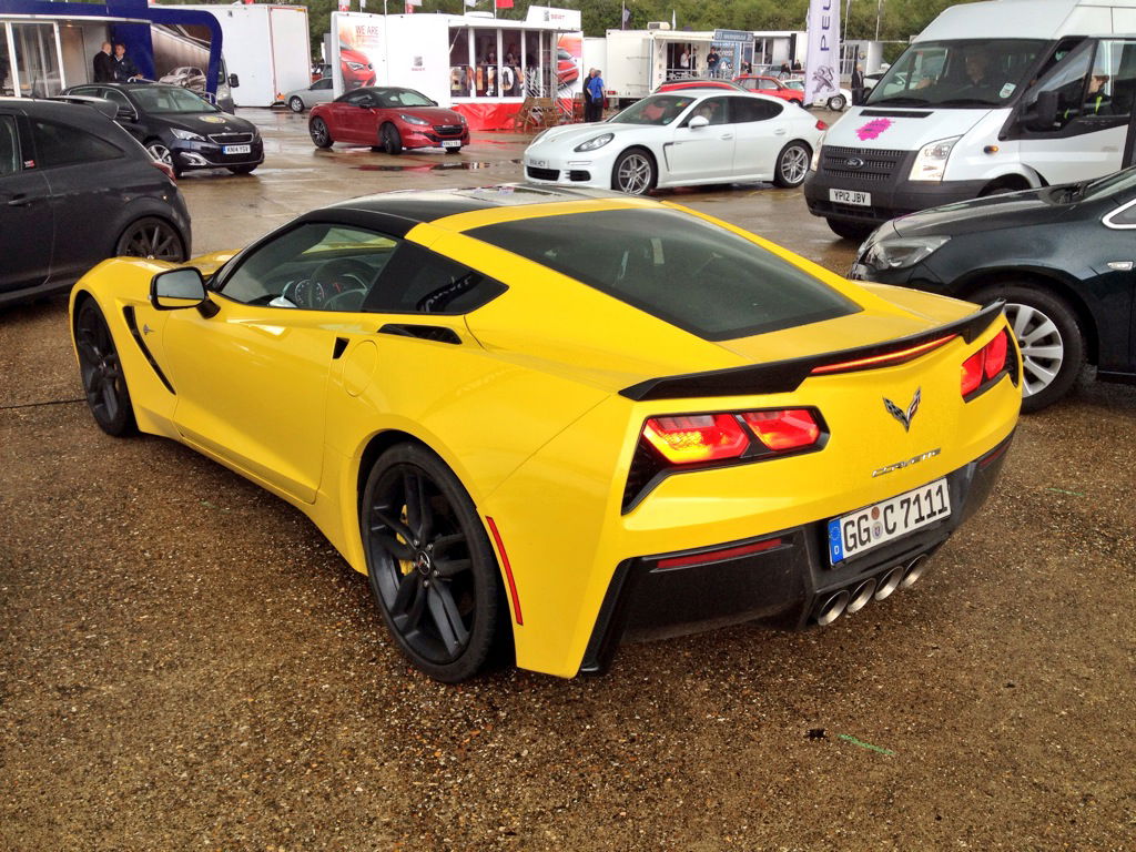 Today I Hooned A Corvette Stingray In The Wet And Did Not Die 