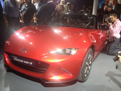 UPDATE #4: Behind The Scenes At The Mazda MX-5 World Launch And The Reveal