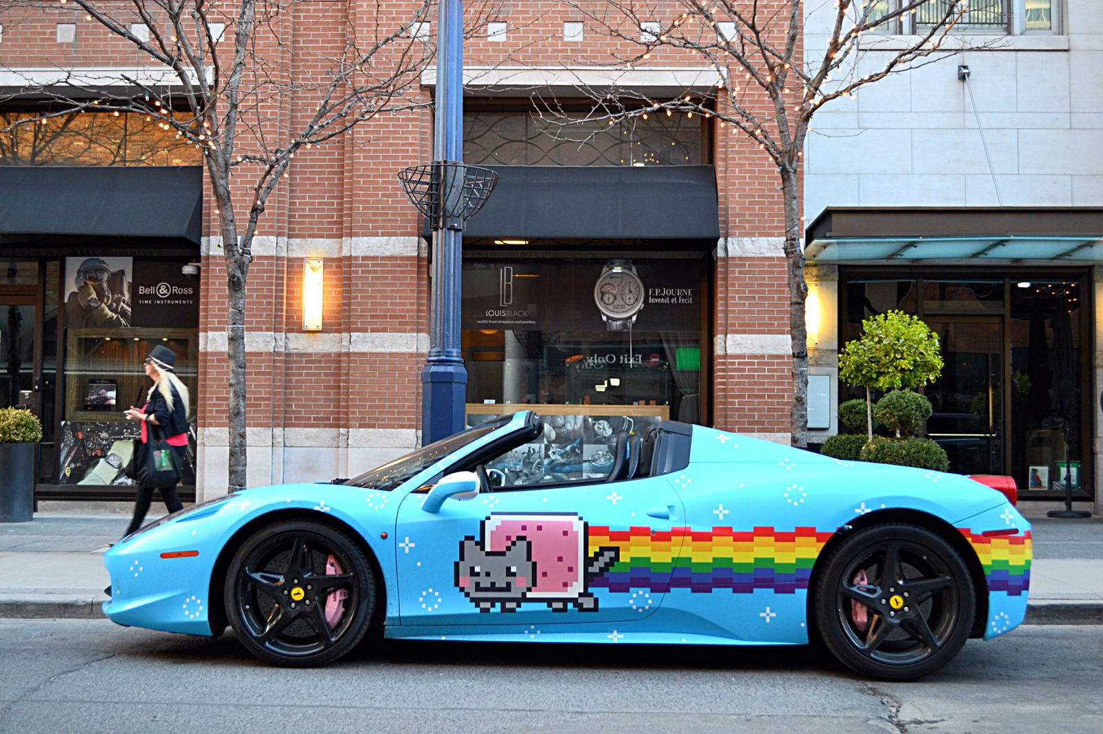Deadmau5's Purrari 458 was certainly one of the most interesting wraps we saw in 2014, before it became the subject of a legal dispute with Ferrari