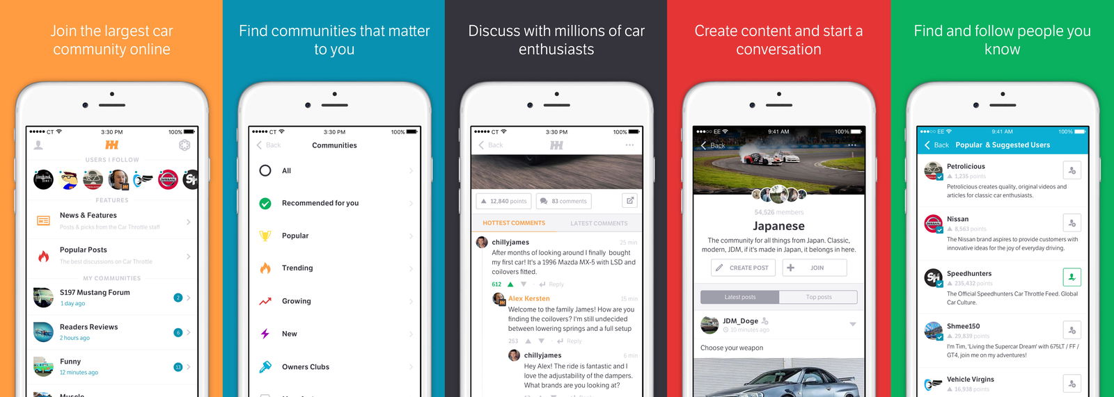 Introducing The New Car Throttle iOS App