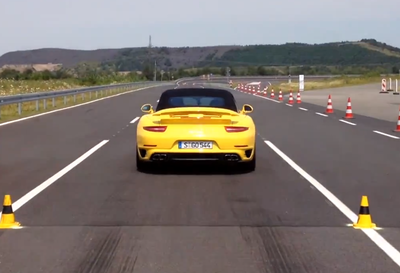 Watch Porsche 911 Turbos, GT3s And Caymans Do Vicious Launch Control Getaways 