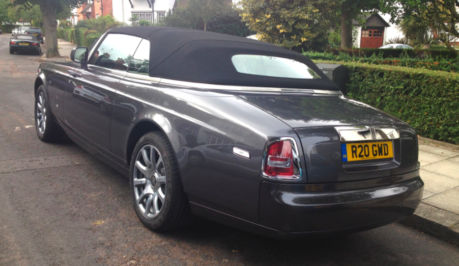 Despite weighing 2.63 tonnes, the Drophead will launch to 62mph in 5.8 seconds