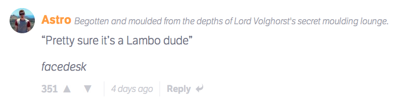 The Top 10 Comments On CT Last Week